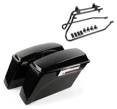Image de Kit avec valises latérales et porte-valises pour Harley Davidson Heritage Sof