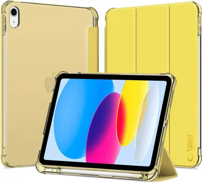 Produktbild von Tech-Protect SC Pen Hybrid Case für iPad 10, 2022 - Gelb - Transparent