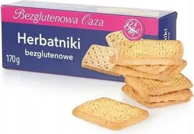 Zdjęcie produktu dla Herbatniki bezglutenowe Bezglutenowa Oaza 170 g