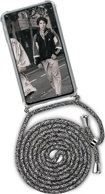 Produktbild von TWIST-Case + TWIST-Cord für Samsung Galaxy S20 FE / FE 5G, Farbe:White Noise (Silber)