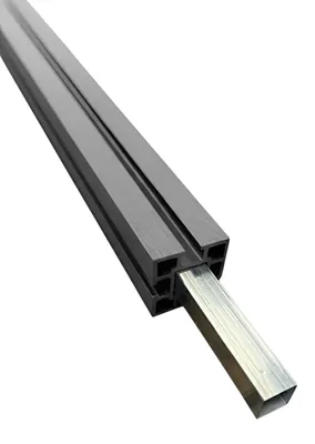 Produktbild von GreenYard WPC Sichtschutzzaun CORTEZA 3 x Pfosten