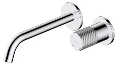 Zdjęcie produktu dla Bateria umywalkowa OLTENS Hamnes, montaż na ścianie, zasięg 19 cm