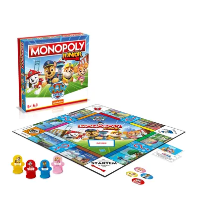 Produktbild von Brettspiel Monopoly Junior Paw Patrol