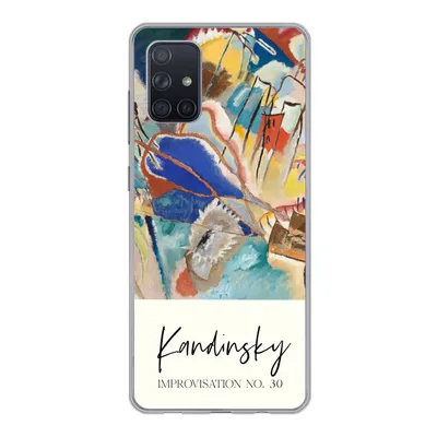 Obrázok produktu pre Kryt mobilného telefónu pre Samsung Galaxy A51 5G Improvizácia č. 30 - Wassily Kandinsky - Umenie Silikónové mäkké puzdro