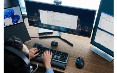 Produktbild von Kensington Pro Fit Ergo TB450 Trackball, Rechts, RF Wireless + Bluetooth