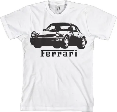 Produktbild von Ferrari 911 T-Shirt - Small - White