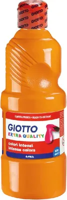 Obrázek produktu pro Giotto F53280500, Oranžová, Temperová barva, Tekutina, 500 ml, 1 kusů