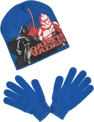 Image de Ensemble bonnet et gants Disney Star Wars pour garçon hiver