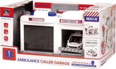 Produktbild von Ambulanz-Spielset - Garage