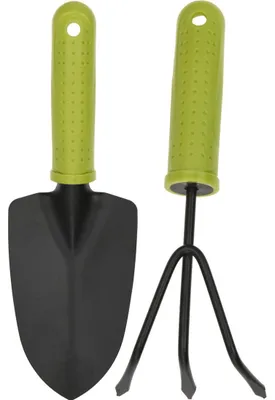 Produktbild von Gartenwerkzeug-Set, Handgrubber und Blumenkelle