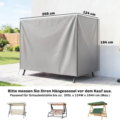 Obrázek produktu pro Ochranný kryt Outsunny pro zahradní houpačku, nepromokavá Oxfordová látka