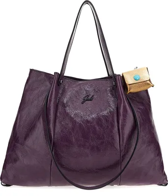 Image de Gabs Cuir sac à épaule sac à épaule bandoulière Sashi Naplak Black Shoulderbag Melanzana pourpre