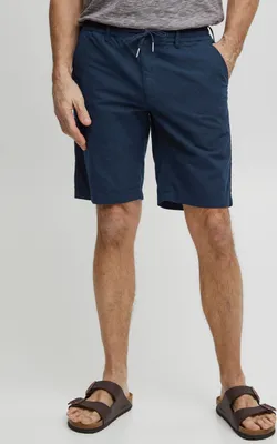 Produktbild von FQ1924 FQBent Herren Leinenshorts kurze Leinenhose Bermuda Leinen Mix mit Kordeln Regular Fit