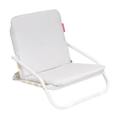 Produktbild von Flamingueo Klappbarer Strandstuhl aus Polyester Beige
