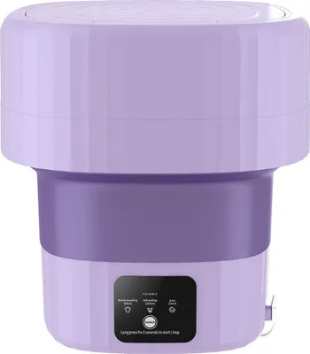 Produktbild von Tragbare waschmaschine mit 9l fassungsvermögen, faltbares design, leise & energiesparend, ideal für reisen