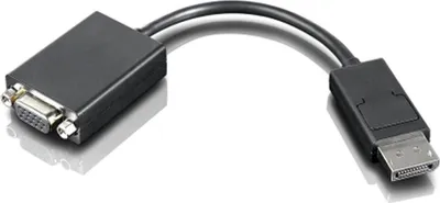 Produktbild von Lenovo DisplayPort - VGA, 0,2 m, VGA, DisplayPort, Männlich, Männlich, 68 g