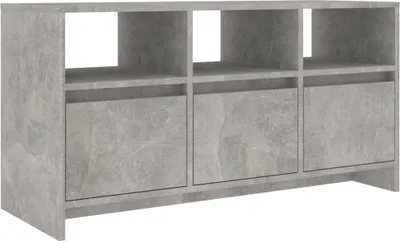 Obrázok produktu pre vidaXL TV skrinka betónová sivá 102x37,5x52,5 cm odvodený výrobok z dreva