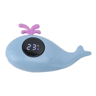 Immagine prodotto di Termometro da bagno per bambini, termometro ad acqua, termometro ad acqua per balene, termometro da bagno a cartoni animati, misurazione della temperatura dell'acqua per bambini, termometro da bagno digitale