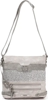 Produktbild von Rieker Umhängetasche Damen Schultertasche H1346, Farbe:Grau