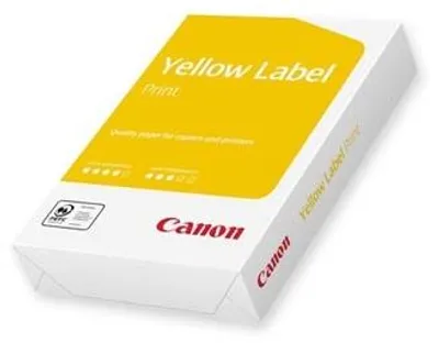 Produktbild von Canon Yellow Label Print, Laser-/Inkjet-Druck, A4 (210x297 mm), 500 Blätter, 80 g/m², Weiß, PEFC Certified