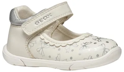 Produktbild von Geox Baby-Mädchen B ZAPITO Girl B Sneaker, White/Silver, 20 EU