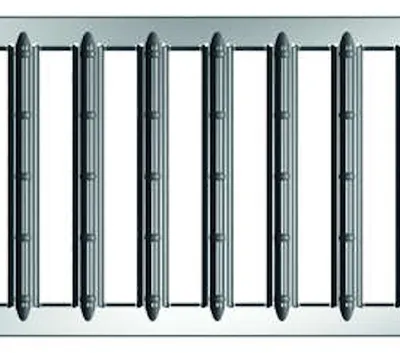 Produktbild von ACO Self® Rost Stegrost Stahl verzinkt 50cm Rinnenrost Ersatzrost Rost für Bodenrinne Art. Nr. 38517