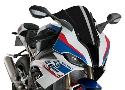 Produktbild von Windschild Puig Z-Racing-Scheibe 445 x 425 mm mit ABE für BMW S1000RR, M1000RR Bj. 2019 - 2026