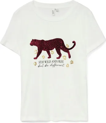 Produktbild von Vero Moda 10332807_4_1204121_60, T-Shirt, Weiblich, Weiß, S, 1 Stück(e), Wash with similar colors; Wash inside out, Line dry in the shade