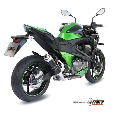 Image de Mivv SPORT Silencieux GP SLIP-ON carbone pour KAWASAKI Z 800 BJ 2013 > 2016