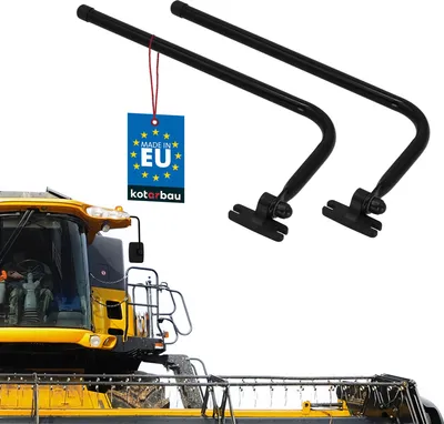 Immagine prodotto di KOTARBAU® Set di 2 supporti per specchi 40 x 15 cm braccio curvo per specchietti esterni trattore caravan supporto per specchietto braccio per specchietto auto camion universale escavatore caravan supporto per specchietto caravan