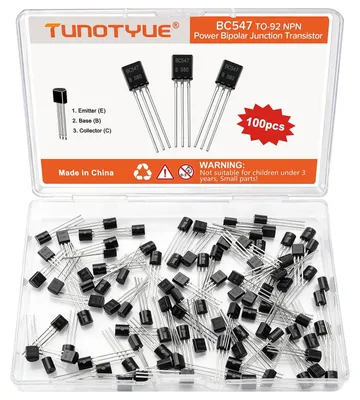 Productafbeelding van 100 Stuks TO-92 NPN Transistor, Power General Purpose Transistors, voor DIY