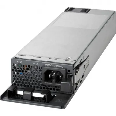 Obrázok produktu pre Cisco PWR-C1-715WAC=, Zdroj, Čierna, 2438 BTU/h, 715 W, 100 - 240 V, 50 - 60 Hz