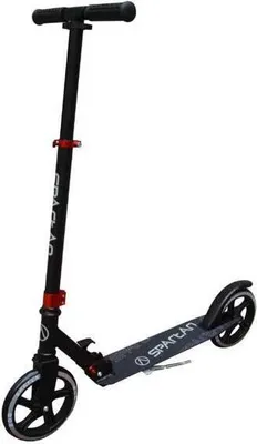 Produktbild von Spartan Jumbo Schwarz Alu-KlappbarABEC-7 LagerPU Räder: 200*30mmCarbon bearing