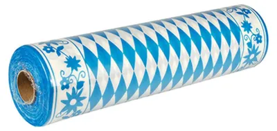Produktbild von Papstar Tischläufer, stoffähnlich, Airlaid 24 m x 40 cm Bayrisch Blau 88159