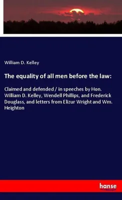 Produktbild von The equality of all men before the law: