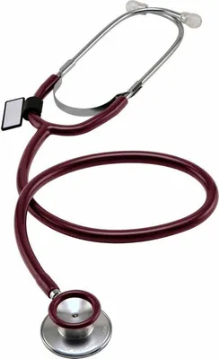 Produktbild von 747 DUAL HEAD Stethoskop für Innere Medizin, Burgund (MDF17)