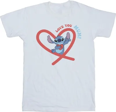 Produktbild von Disney - "Love You Mum" T-Shirt für Herren BI33312 (XXL) (Weiß)