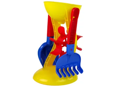 Image de Jeu de sable "Flower" 5 pièces avec broyeur