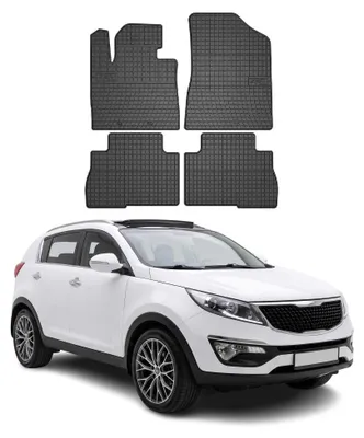 Obrázek produktu pro 2012-2014 Kia Sorento Podlahové rohože gumové černé 4 ks