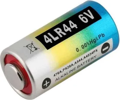 Zdjęcie produktu dla Bateria alkaliczna HELMER 4LR44 6V 1szt, odpowiednia do obroży treningowej Helmer TC 31
