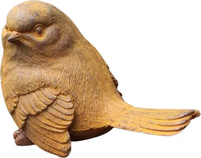 Produktbild von Gartenfigur Vogel links schauend