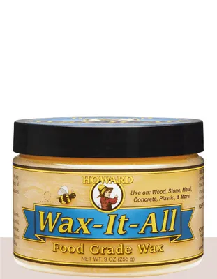 Produktbild von Howard Wax-It-All 255 g – Natur-Holzwachs in Paste, Möbels