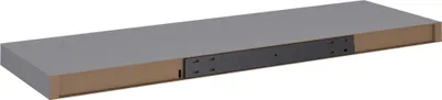 Immagine prodotto di vidaXL Scaffale galleggiante grigio 80x23,5x3,8 cm MDF