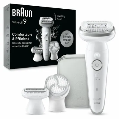 Zdjęcie produktu dla Braun Silk-épil 9 depilator damski depilator elektryczny damski elastyczna głowica