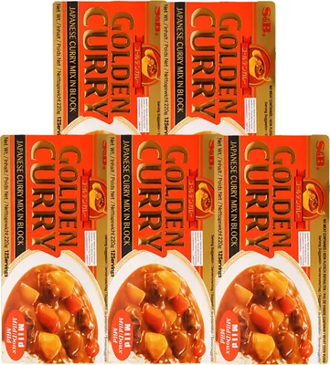 Produktbild von S&B Golden Japanisches Curry mild 5x220g