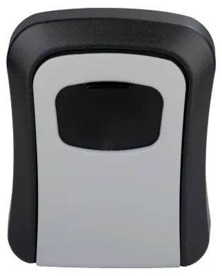 Produktbild von Kinzo Schlüsseltresor mit Zahlenschloss - 4-stelliger Code - 10.000 Kombinationen - Innen- & Außenbereich - Robustes Metall - Wasserdicht - Wandmontage