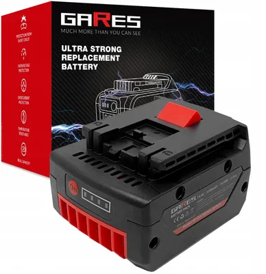 Obrázok produktu pre GARES Akumulátor Batéria pre Bosch 2607336740 2607336150 | 14,4 V 5.2Ah | Zosilnená séria High-Performance | Vysoký výkon | Gares