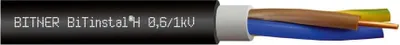 Produktbild von Halogenfreies Starkstromkabel N2XH-J 3x6 0,6/1kV B2ca BiTinstal Bitner B64089