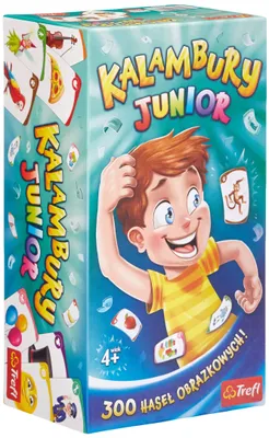 Produktbild von Trefl Kalambury Junior Gesellschaftsspiel für Kinder ab 4 Jahren