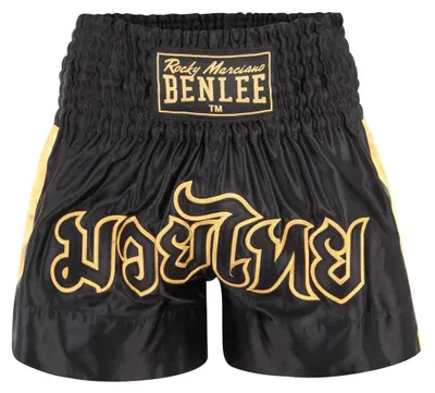 Obrázok produktu pre Pánske thaibox nohavice GOLDY Black/Gold XL BENLEE